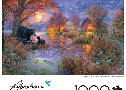 Buffalo Games - Black Bear Farms - 1000 Piece Jigsaw Puzzle for Adults