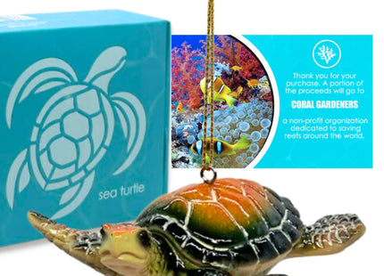 Sea Turtle Christmas Ornament for Tree