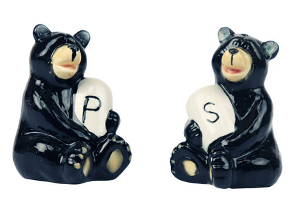Rivers Edge Grizzly Bear Salt & Pepper Set