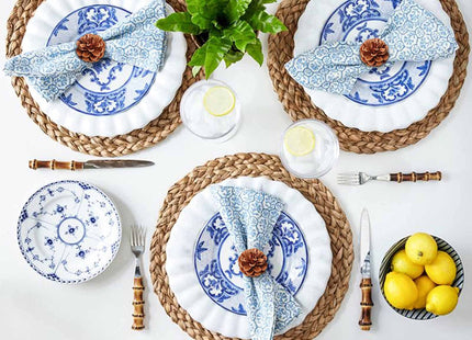 Christmas Napkin Rings, Napkin Rings Set of 4 with Christmas Pinecone Cloth Napkin Rings for Christmas Table Decoration, Wedding, Thanksgiving, Party, Dinner Table Decor (Christmas Pinecone)
