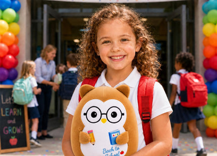 Owl Stuffed Animal,Back to School Stuffed Animal - Owl Classroom Plushies
