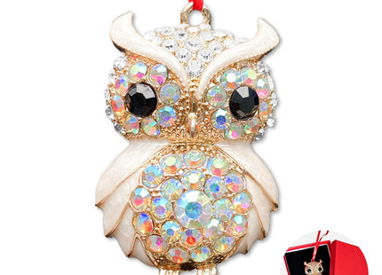 Ushinemi Owl Ornaments for Christmas Tree Cute Owl Ornament