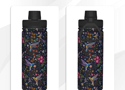 Hummingbird Gifts For Women, Hummingbird Lovers, Hummingbird Water Bottle, 18oz Stainless Steel Insulated Tumbler, Unique Birthday Christmas Gift for Women Men