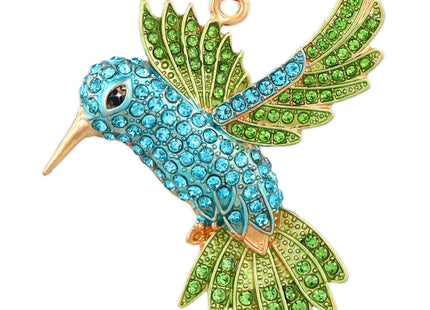 PETCEE Hummingbird Ornament - Blue and Green Hummingbird Christmas Ornament