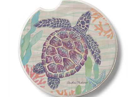 Thirstystone Sea Turtle Single Stone Car Coaster