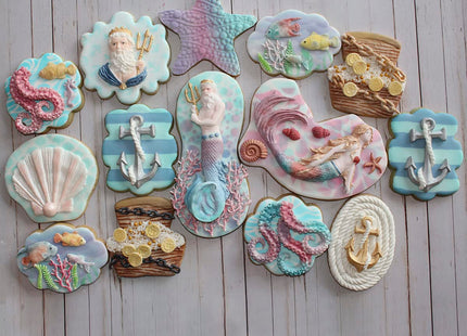 Katy Sue Clam Shell Silicone Mold for Cake Decorating & Crafts