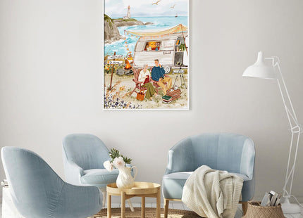 Coastal Camp Jigsaw Puzzles 1000 Pieces for Adults