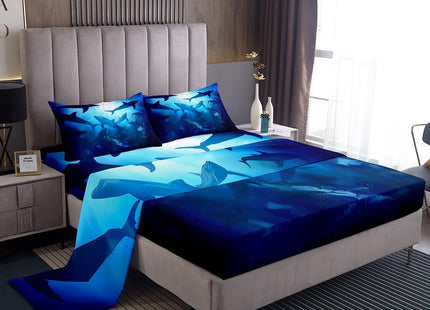 Feelyou Dolphin Ocean Sheet Set Kids Boys Twin