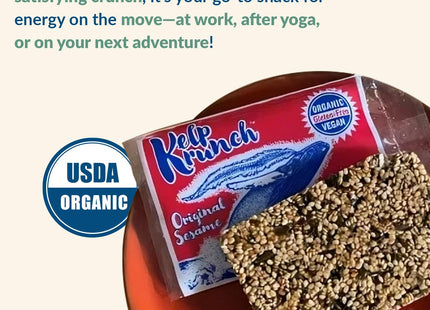 Maine Coast, Bar Kelp Sesame Original Organic, 1 Ounce