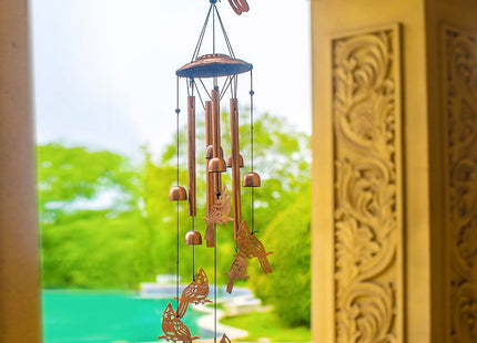 Cardinal Metal Wind Chimes for Outside,Cardinal Gifts for Women & Men