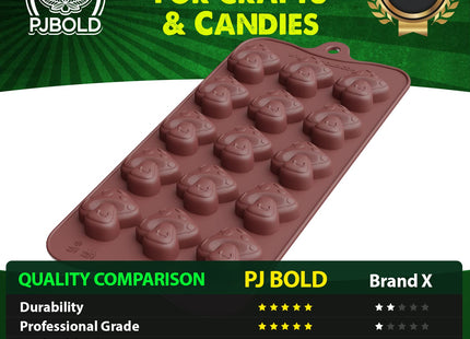 Mushroom Candy Mold, 2 Pack
