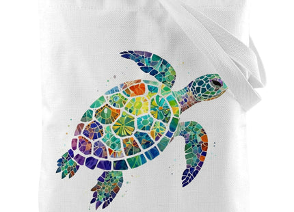 Turtle Gifts Tote Bag, Sea Turtle Gifts, Sea Animals Reusable Grocery Bags