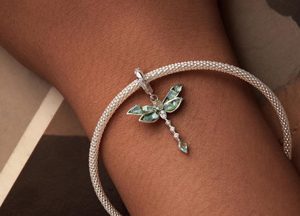 Dragonfly Charms For Pandora Bracelets - 925 Sterling Silver Dragonfly Pendant fit Bracelets and Necklaces Jewelry Gift for Women Family Friends