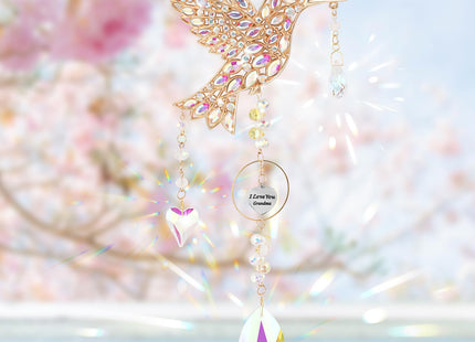 Grandma Birthday Gifts, Grandma Garden Hummingbird Decor