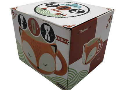 Streamline Imagined Ceramic Orange Fox Mug