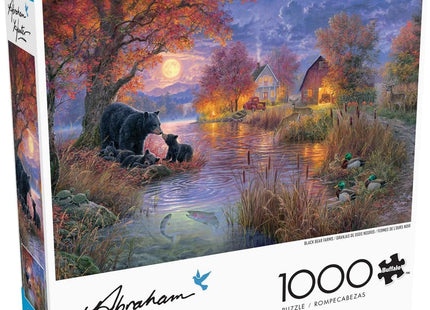 Buffalo Games - Black Bear Farms - 1000 Piece Jigsaw Puzzle for Adults