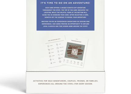 Reach International Outfitters Maine Adventure Bucket List: 50 Scratch-Off Cards for Outdoor Activities, Tourist Attractions, and Road Trips - Perfect Travel Gift and Guide for Exploring Maine