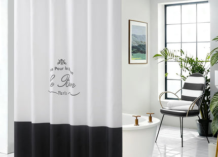 D DS CURTAIN Black Bear Waterproof Fabric Printed Animal Polyester Green Shower Curtain for Bathroom,Extra Large 78" W x 78" H