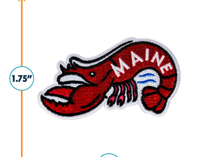 Vagabond Heart Maine Lobster Travel Patch