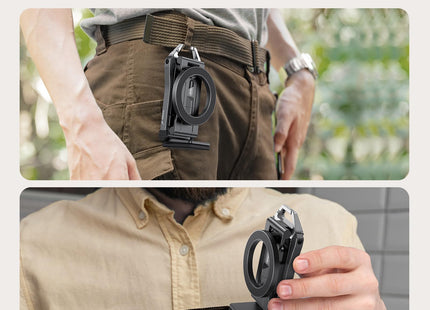 OMOTON TP02 [360° Rotating] Stable Clip Magnetic Phone Tripod for iPhone 17