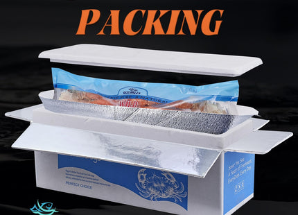OCEANZEN Alaskan Red King Crab Legs | Wild-Caught | Fully Cooked (4 LBS)