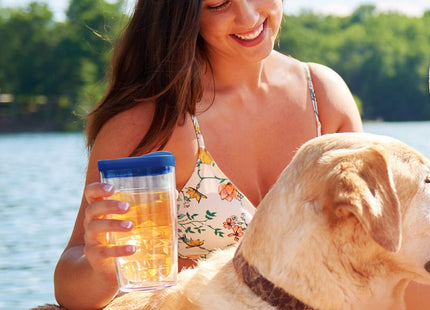Tervis Fishing Lures Made in USA Double Walled Insulated Tumbler Travel Cup Keeps Drinks Cold & Hot, 16oz, Classic