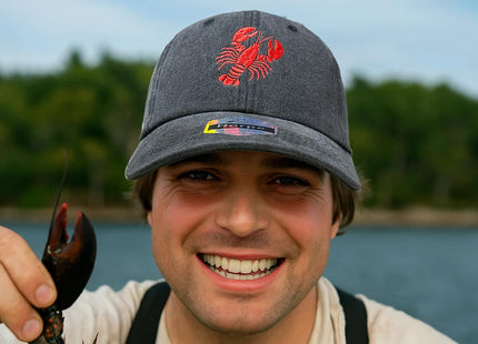 Horpe Lobster Baseball Hat, Crawfish Gifts for Summer Seafood BBQ