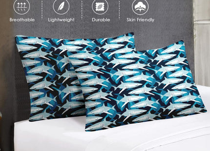 Boewywh Queen Comforter Set, 3 Pieces Shark Ocean Bedding, All Season