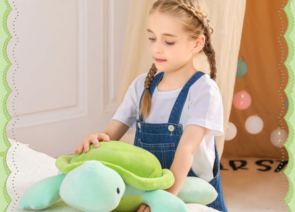FLORVIV Weighted Turtle Stuffed Animals Weighted Sea Turtle Plush Toy 4.2lb