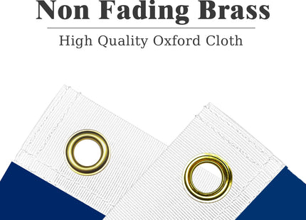 Maine State Flag 3x5 Outdoor Double Sided 3 Layers Polyester State of Maine Flags Sewing 4 Rows of Thread with Durable Canvas Header and Brass Grommets Maine Decor for Indoor Wall Room