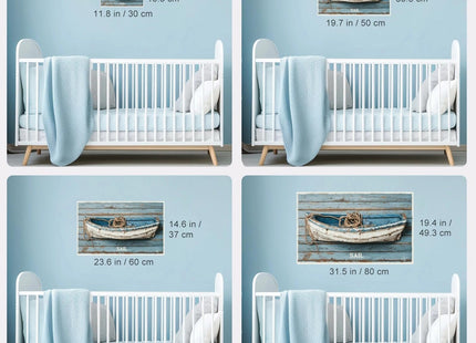 Personalized Coastal Boat Wall Decor, Nautical Wooden Plaque for Home