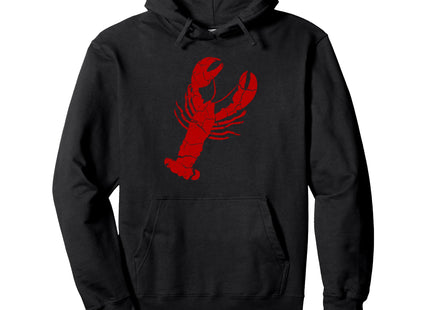Vintage Lobster Print - Lobster Pullover Hoodie