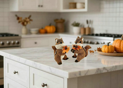 naturevibe Woodland Animal Figurines Fall Decor for Home