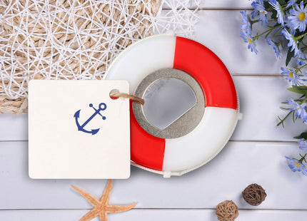 50 PCS Nautical Bottle Opener, Lifesaver Wedding Party Favors for Guests