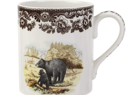 Spode Woodland Mug 16oz (Black Bear)