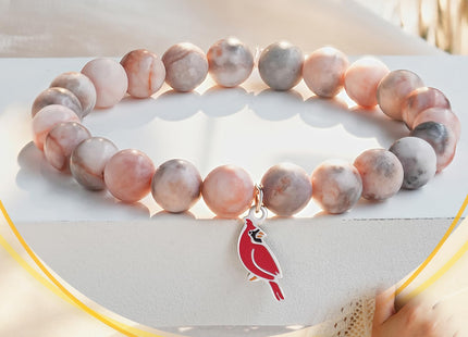 Dabem Cardinal Gifts for Women's Cardinal Christmas Ornaments Bracelet Deco Stocking Stuffers