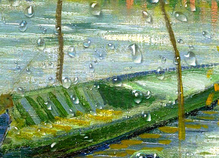 DECORARTS Van Gogh Canvas Wall Art, Fishing in the Spring, 30x24''
