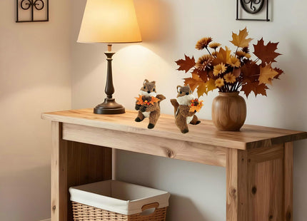 naturevibe Woodland Animal Figurines Fall Decor for Home
