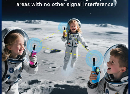 Rechargeable Walkie Talkies for Kids 3 Pack, Walkie Talkie Back to School Toys for Girls Boys, Outdoor Toys/Outside Camping Games for Kids Age 4-8-12, Birthday Gifts for 4 5 6 7 8 9 10 Year Old
