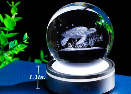 Movdyka Sea Turtle Gifts for Women Men 3D Sea Turtle Decor Statue
