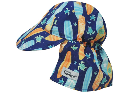 Flap Happy Toddler Boy's UPF 50+ Original Flap Hat Hat, Lobster Pirate, XX-Large