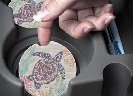 Thirstystone Sea Turtle Single Stone Car Coaster