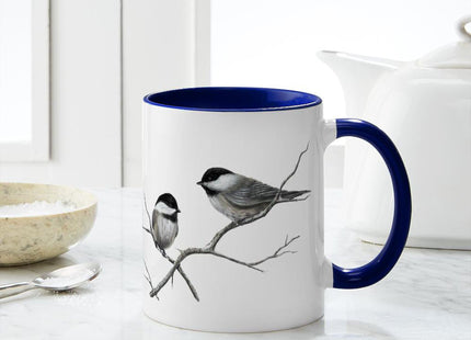 CafePress Chickadee Song Bird Mugs 11 oz (325 ml) Ceramic Coffee Mug