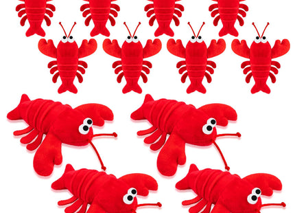 SYWHXY 12Pack Lobster Toy Cute Plush Lobster Stuffed Animal Doll for Kids