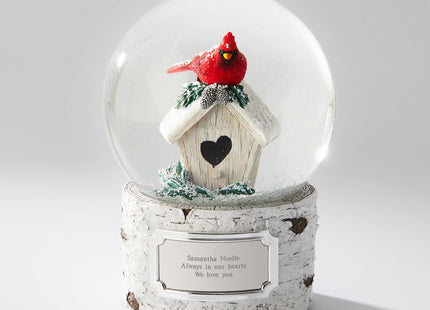 THINGS REMEMBERED Personalized Cardinal Musical Snow Globe