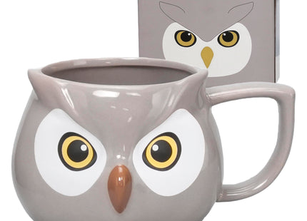 ToCooTo Owl Mug, Ceramic Coffee Mug, 14 oz