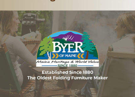BYER OF MAINE Pangean Lounger Chair, and Beach Use in Granite, Portable