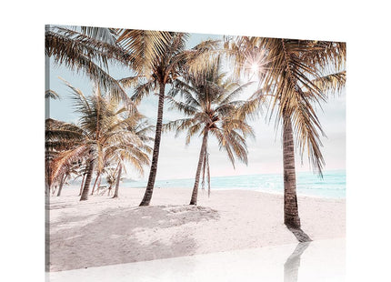 WALLSUP DECOR Coastal Beach Canvas Wall Art