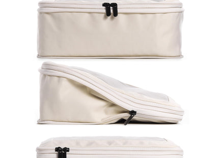 Aerotrunk Compression Packing Cubes for Travel, 4-Pack, Beige