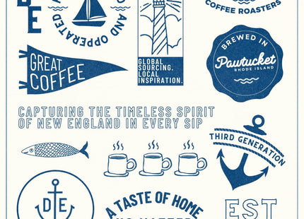 Downeast Coffee Roasters Whole Bean Coffee - Supreme Crema Espresso - Select Central and South American Highlands (2 lb Bag)